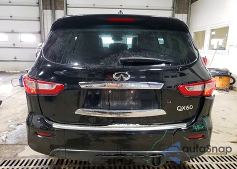 2014 Infiniti Qx60 from USA, damaged, VIN 5N1AL0MM4EC526450
